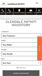Mobile Screenshot of glendaleinfiniti.com